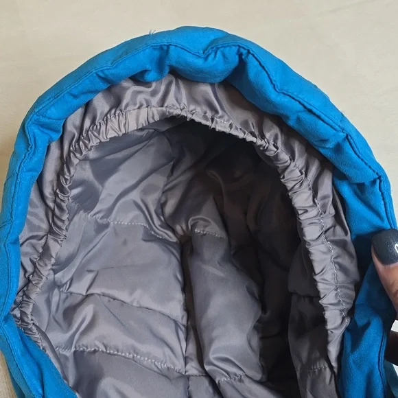 The North Face Bright Blue Heatseeker Girls Winter Jacket - Picture 5 of 9